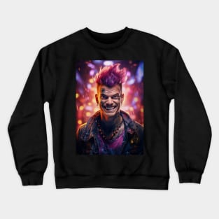 Funny Punk Crewneck Sweatshirt